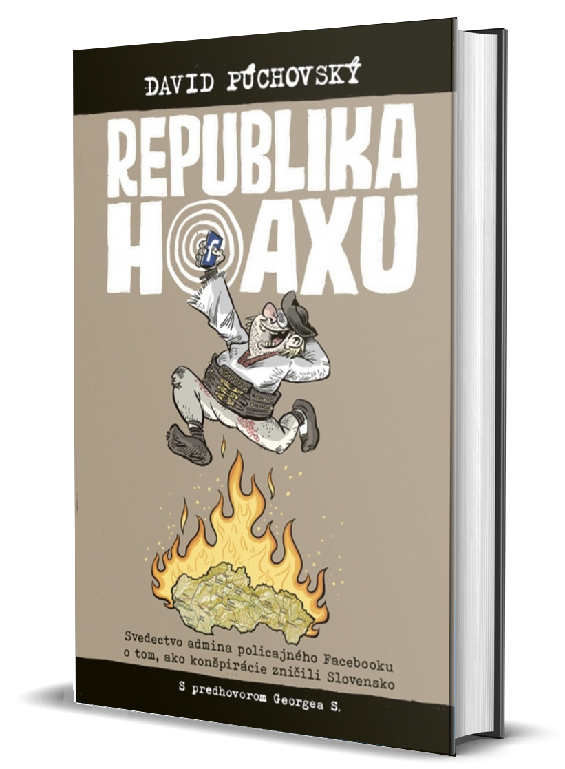 Obálka knihy Republika hoaxu
