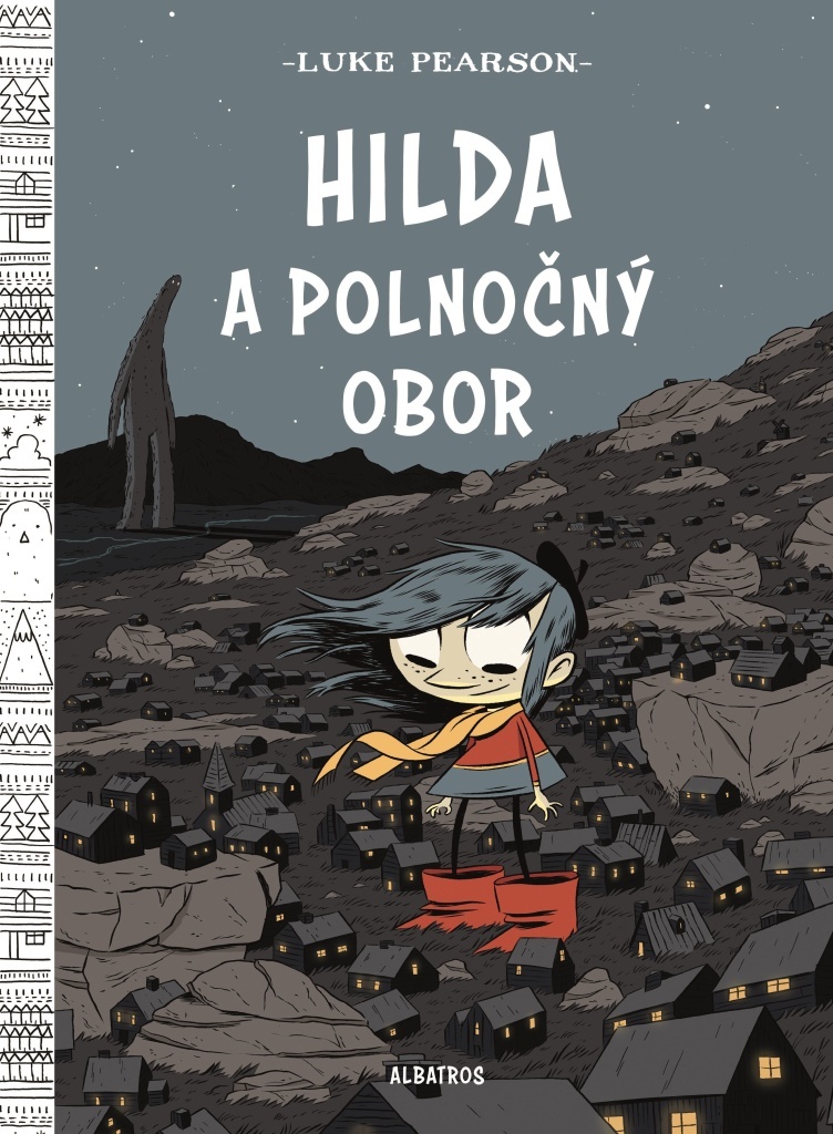 Obálka komiksu Hilda a polnočný obor