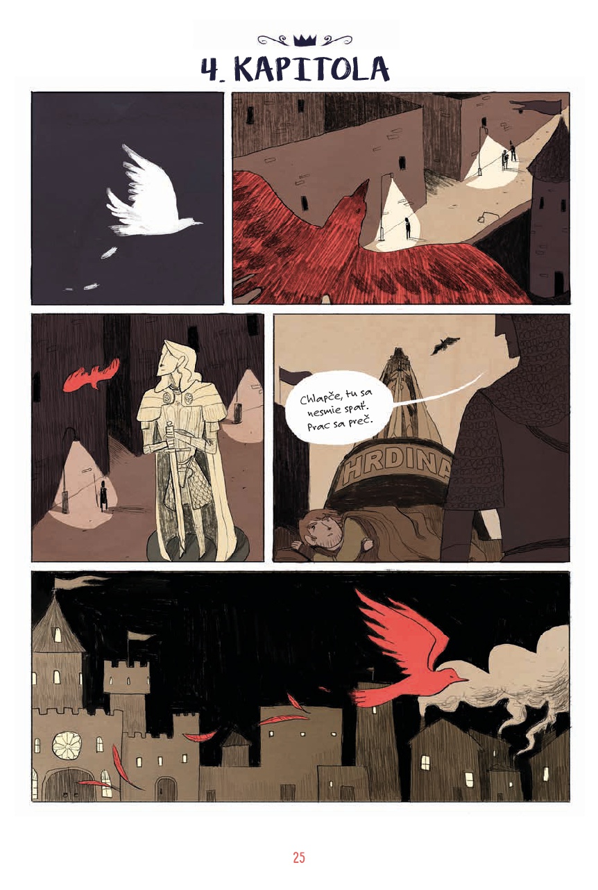 Ukážka z komiksu Nimona